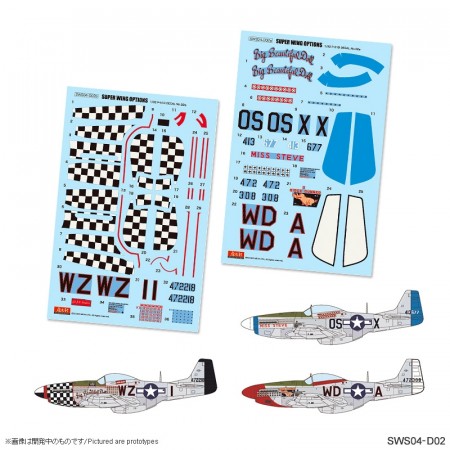 SWS04-D02 P-51D Marking Set 2