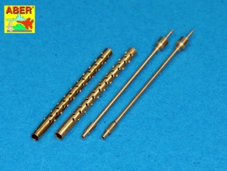 Set of 2 barrels for Japan Type 3 MG - Aber Models