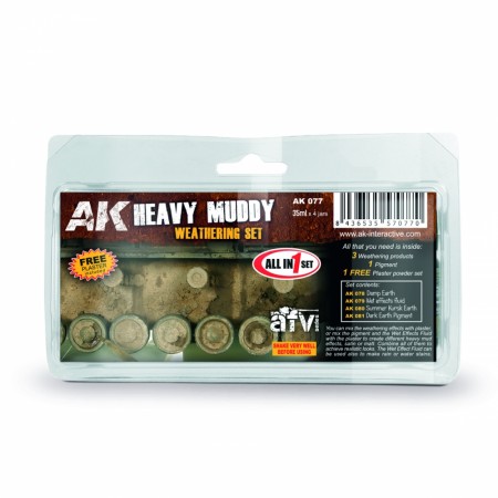 AK-Interactive AK077 Heavy Muddy Set