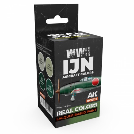 AK-Interactive RCS115 IJN WWII Aircraft Colors Set