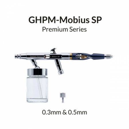 Gaahleri Premium Series GHPM-Mobius SP 0.3 & 0.5mm airbrush