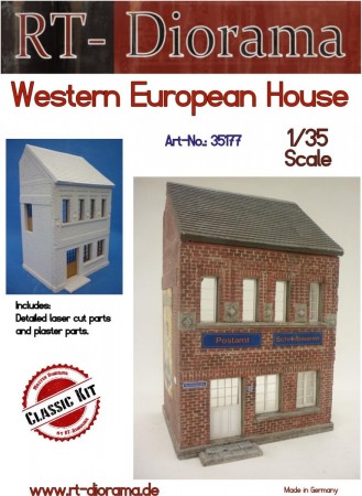 RT-Diorama 35177 Western European House (1:35)