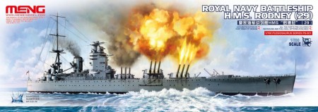Meng Model 1:700 - Royal Navy Battleship H.M.S. Rodney (PS-001)
