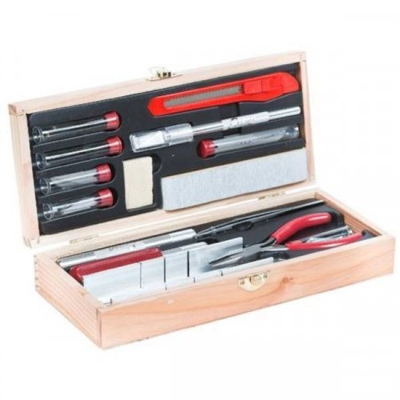 Excel Delux Verktøysett for treskipsbyggere