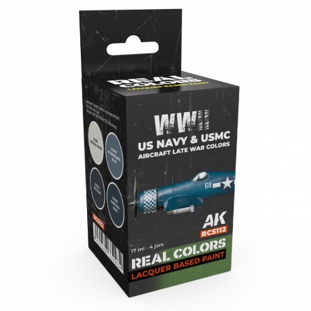 AK-Interactive RCS112 US Navy & USMC WWII Aircraft Late War Set
