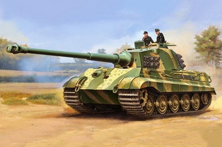 Trumpeter 1:16 - Pz.Kpfw.VI Sd.Kfz.182 Tiger II (Henschel Turret with 105 mm Gun) (00949)