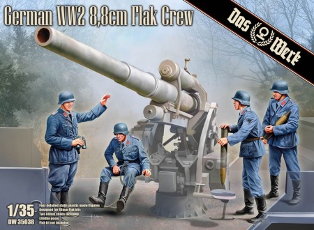 Das Werk 1:35 - German WW2 8.8 cm Flak Crew