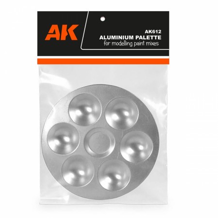 AK-Interactive Aluminium Palet 6 Wells (AK612)