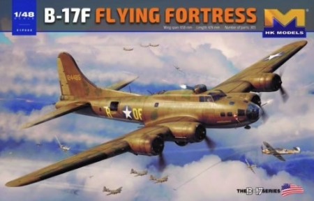 HK Models 1:48 - Boeing B-17F Flying Fortress - 