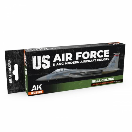 AK-Interactive RCS119 US Air Force & ANG Modern Aircraft Colors