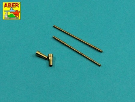 Set of 2 barrels for German aircraft 20mm machine guns MG 151/20 - Aber Models