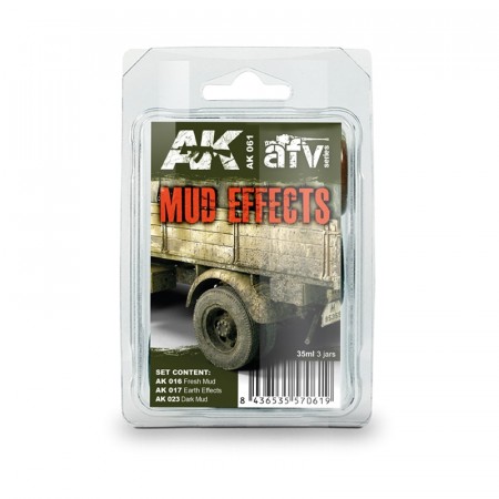 AK-Interactive AK061 Mud Effects Set