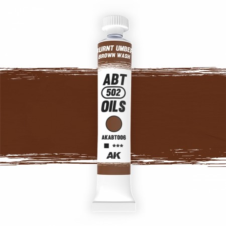 AK-Interactive AKABT006 Burnt Umber/Brown Wash